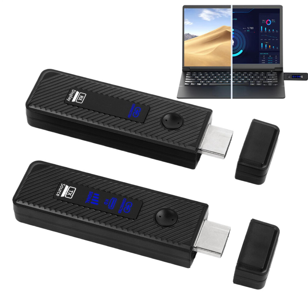 Video Transmitter Receiver Plug And Play Audio Transmission System For Laptops Computers Monitors And Projectors 9189345381591