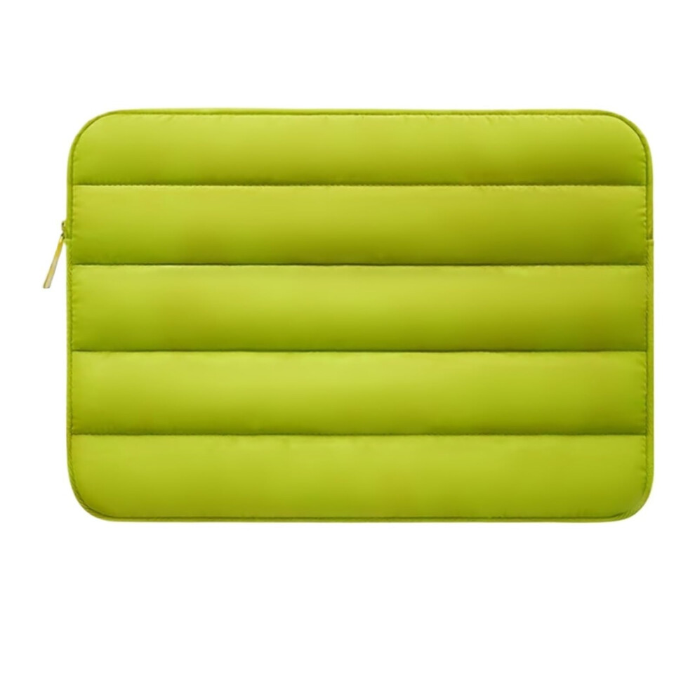 Laptop Bag Tablet Sleeve 911 Inch, 13.3 Inch, 15.6 Inch Shockproof Pouch Yellowgreen 9426802654158