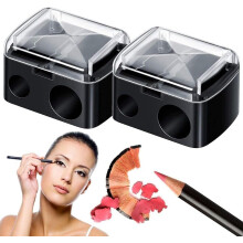 Double hole cosmetic pen, eyeliner pen, lip pencil, eyeliner pen, eyebrow trimmer