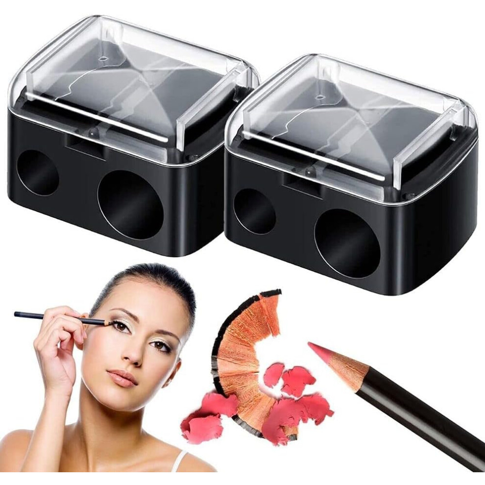 Double hole cosmetic pen, eyeliner pen, lip pencil, eyeliner pen, eyebrow trimmer