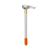 Bicycle Tire Air Hose Extension Tube with  Pressure Chuck for Car and Bike Inflation
