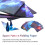 200 Sheets Double Sided Folding Space Pattern Paper for Kids Arts Crafts 3