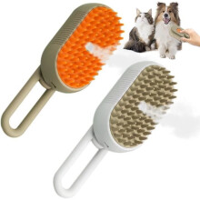 Steam Brush - Unspecified - 3-in-1 - Gentle Cleansing - Soothing Massage - Reduces Hair Loss