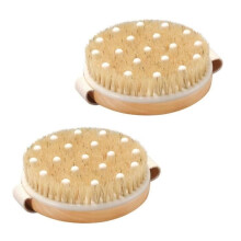 Dry Brush - Unisex - Massage Brush - Exfoliation - Lymphatic Drainage - Pig Bristles