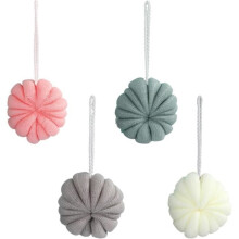 Shower Flower, Loofah Shower Sponge Men and Women Body Shower Sponge Can Exfoliate for Hanging with Lanyard