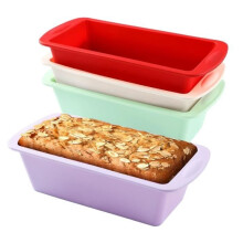 Silicone Cake Mold - [BRAND] - Mini Bread Mold - Non-stick - Set of 4 - Flexible
