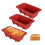 3Pcs Rectangular Cake Mold, Non-stick Silicone Mold, Mini Cake Silicone Mold for Pastry, Bread Baking 1