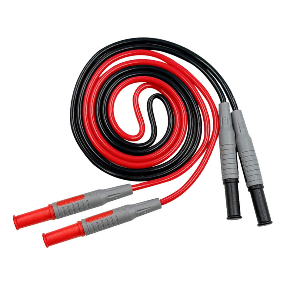 Industrial Multimeter Cable 10Amp 1000V Digital Multimeter Probes Test Leads 4Mm Banana Flexible Lab Test Cable 9426802654288