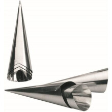 Kornettform - IBILI - 6er-Set - Verzinnter Stahl - Länge 12 cm - Spülmaschinenfest