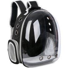 Zaino da Viaggio - Ecent - Trasparente - Visibilità 180 - Per Cani e Gatti - Max 6,5 kg