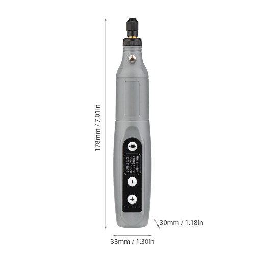 Mini Cordless Rotary Tool Set 5-Speed USB Rechargeable with 30 Attachments 1