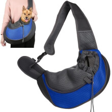 Borsa trasportino per cani e gatti Borsa a tracolla a mano a tracolla per uso domestico di piccola taglia per animali domestici fino a 2,5 kg
