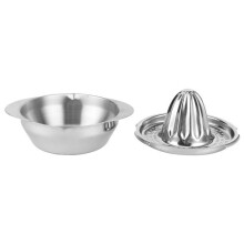 Manual Citrus Juicer - SHIPENOPHY - Stainless Steel - 10x16 cm - Lightweight and Portable - Orange