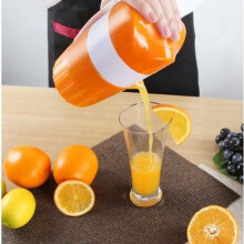 Citrus Juicer - Unspecified - Manual - ABS Plastic - Orange - 9 x 17.5 cm