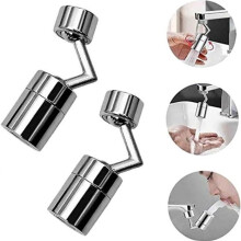 Pack 720 Rotatable Water Saver Universal Faucet Filter AntiSplash Double Seal Net 4 Layers