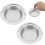 2PCS Stainless Steel Kitchen Sink Strainer  Outer Diameter 11cm x Height 2cm  AntiClog, Rust Resistant 1