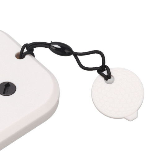 Golf Score Counter Plastic 2 Digits Clicker for 2 Players White Black 2