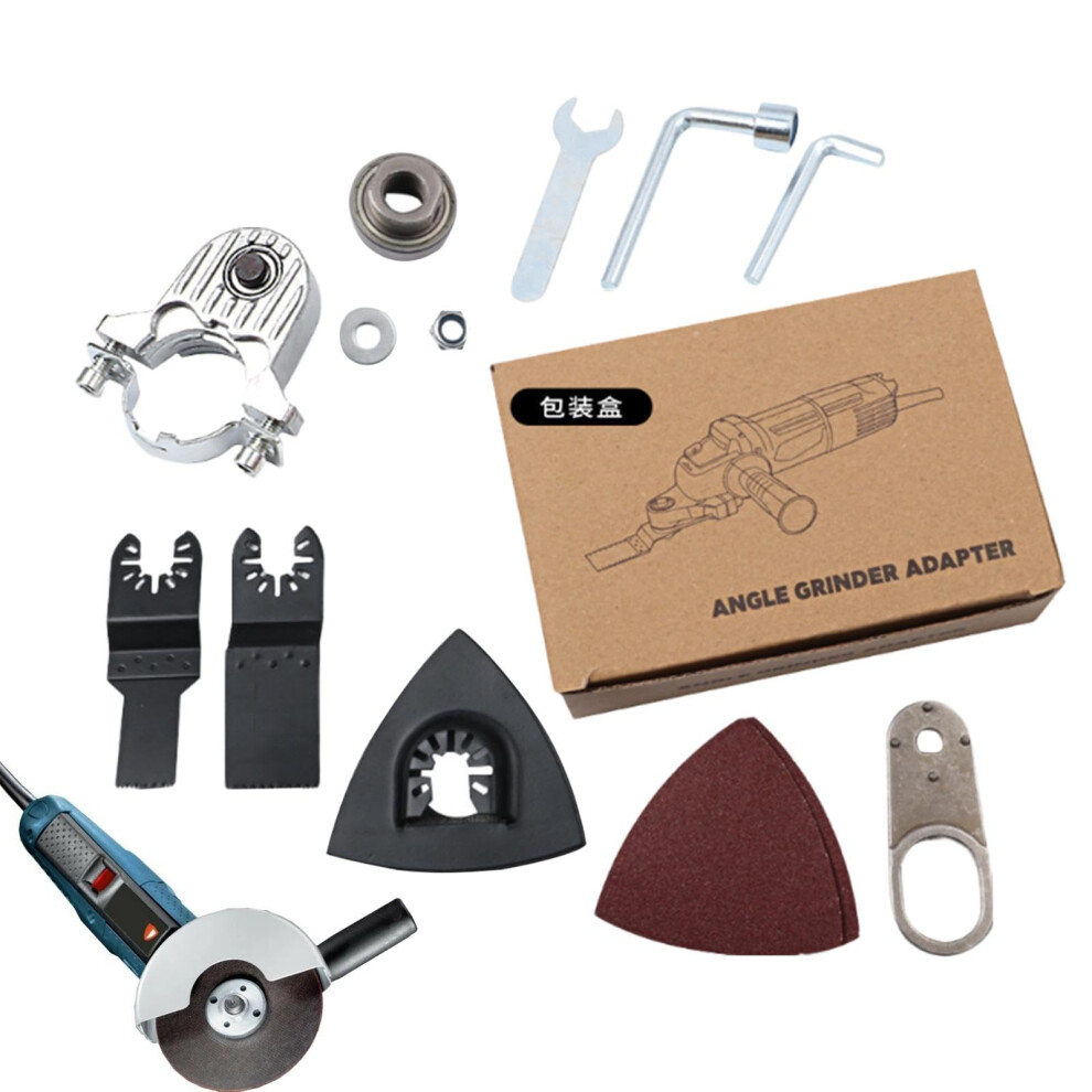 Angle Grinder Converter Set, Multifunction Oscillating Saw Set, Adapter Kit For Angle Grinder, Woodworking 9347817167443