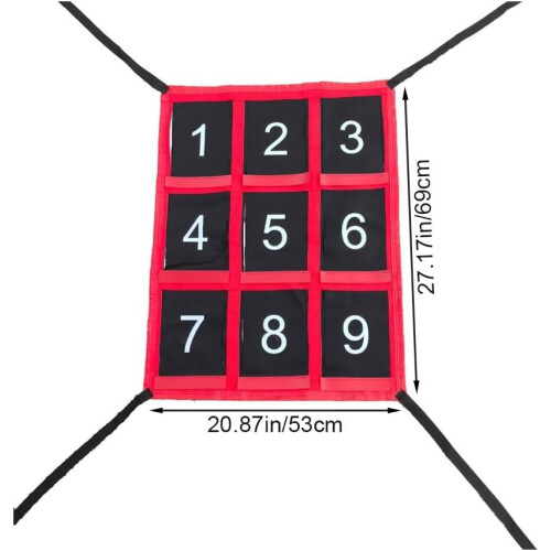 Pitching Target Strike Zone Target Net Softball Strike Zone Baseball Pitching Net 9 Hole Pitching Net Pitcher Accuracy Training Aids Ref: 7347 2