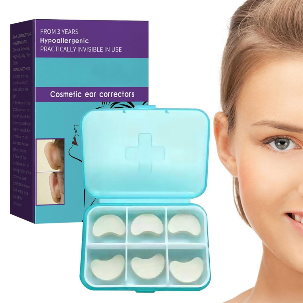 Cosmetic Ear Correctors 6 Piece Set For Prominent Ears Auricle Shaping Waterproof Ear Stickers