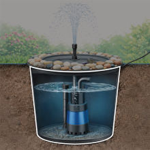 Pisces 30 Litre Heavy Duty Round Garden Water Feature Sump