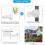(As show, One size) Outdoor Waterproof Solar LED Security Camera with Motion Sensor 4