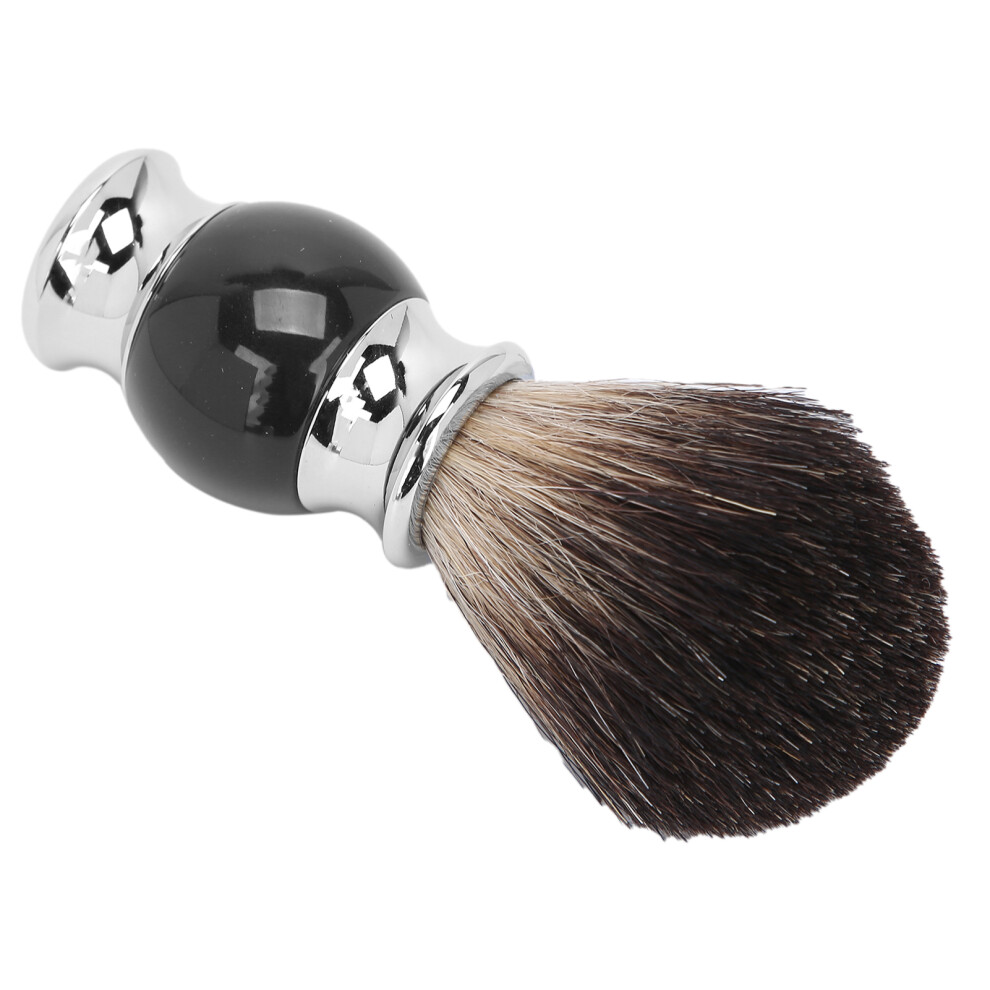 Cream Facial Hair Shaving Brush Men's Soft Bristles Beard Grooming & Cleaning Tool