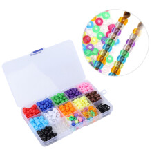 Perles pour cheveux, couleurs vives, poids léger, taille unique