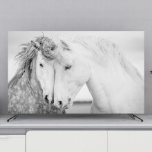 Universal TV Dust Cover 3280 Inch, DustProof Screen Protector For LCD LED Plasma TV, Flat/Curved, Style A