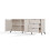 Kommode CORDOBA 2D3S Kaschmir Beige Eiche Castello Schrank 3 Schubladen Soft Close 6