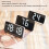 Digital Alarm Clock Voice Control Brightness LED Mirror Modern Desktop Clock 9