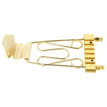 Zinklegierung 6-saitiger elektrische Bassbrücke Saitenhalter Ersatz gold