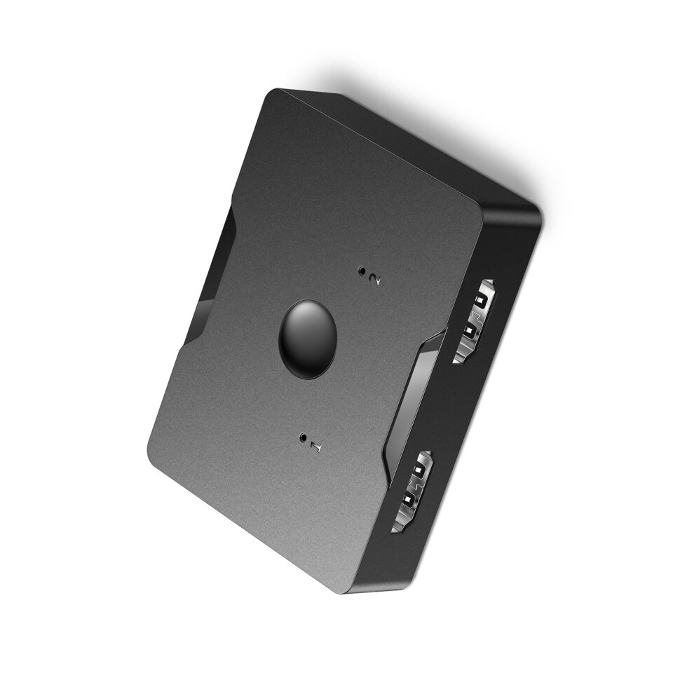 Hdtv Switcher 4K 60Hz Bidirection Hdtv Switcher 1X2/2X1 Adapter Aluminum 2 In 1 Out 1 In 2 Out Splitter For Consoles 9347817168136
