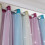 2pc Gradient Star Pattern Blackout Curtains, Double Layer, 100*130cm to 134*270cm 5