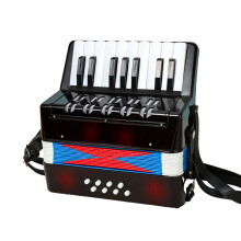 (17 Keys Black) 17-Key Children's Accordion