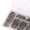 M3 304 Stainless Steel Hex Socket Head Screws Nuts Assortment Kit 4