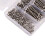 M3 304 Stainless Steel Hex Socket Head Screws Nuts Assortment Kit 5