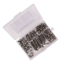 Set di viti a testa cava esagonale M3 in acciaio inossidabile 304, assortimento kit