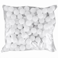 (As show, One size) Wholesale bulk Table Tennis Balls White without Print Pack of 150