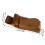 PU Leather Harmonica Case, Brown, 10*3.5*2cm, Portable Storage 8