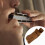 PU Leather Harmonica Case, Brown, 10*3.5*2cm, Portable Storage 3