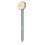 Bath Brush with Long Handle, Plastic Shower Body Scrub Tool, Green 2