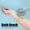 Bath Brush with Long Handle, Plastic Shower Body Scrub Tool, Green 3