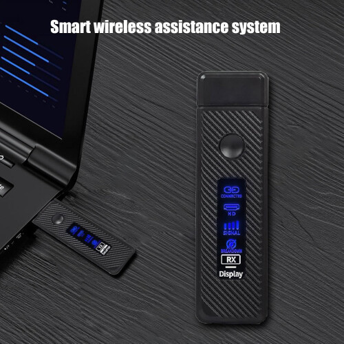 Wireless Video Transmitter And Receiver Video Audio Transmission System For Projector Display Laptops Monitors Computers 2