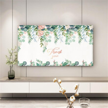 WallMounted Dustproof TV Screen Protector Cover 3285 Inch TV Cover Painting Pattern Cloth For LCD LED TV A