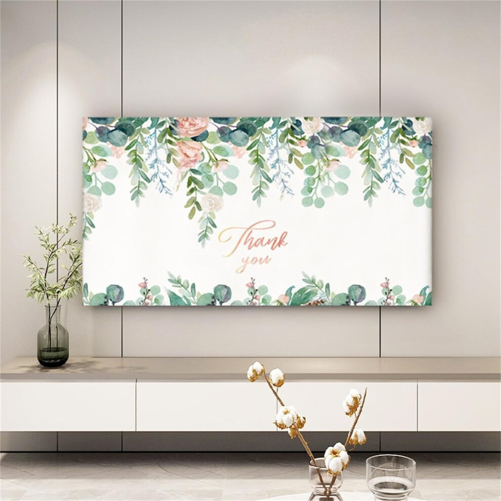 Wallmounted Dustproof Tv Screen Protector Cover 3285 Inch Tv Cover Painting Pattern Cloth For Lcd Led Tv A 9347817271713