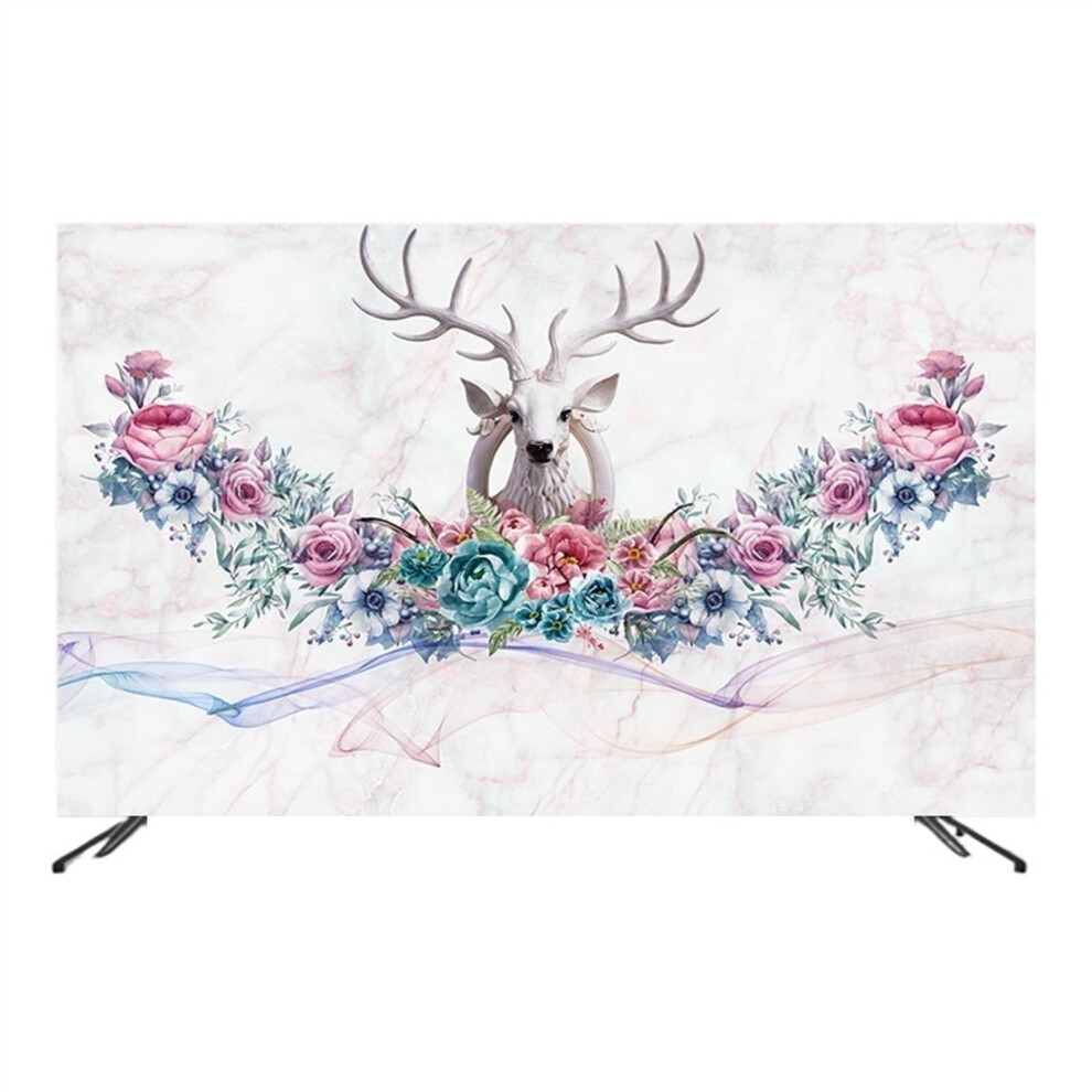 Tv Dust Cover Dustproof Sun Protection Velvet Protector Universal Fit 3739 Inches 9189345382765
