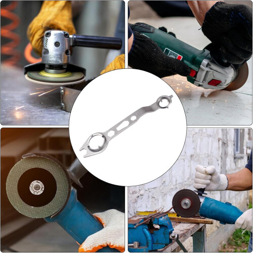 Adjustable Spanner Univerrsal Angle Grinding Wrench FourClaw Replacement Parts Thickened Tool For Maintenance Workers 2
