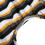 Weiche Stretch-Hundepajamas, leckresistent, warm, gestreift S 11