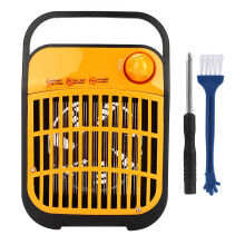 Ucigaș electric personal de țânțari cu rețea de înaltă tensiune și capcană optică cu unde, eliminator de insecte non-toxic pentru uz